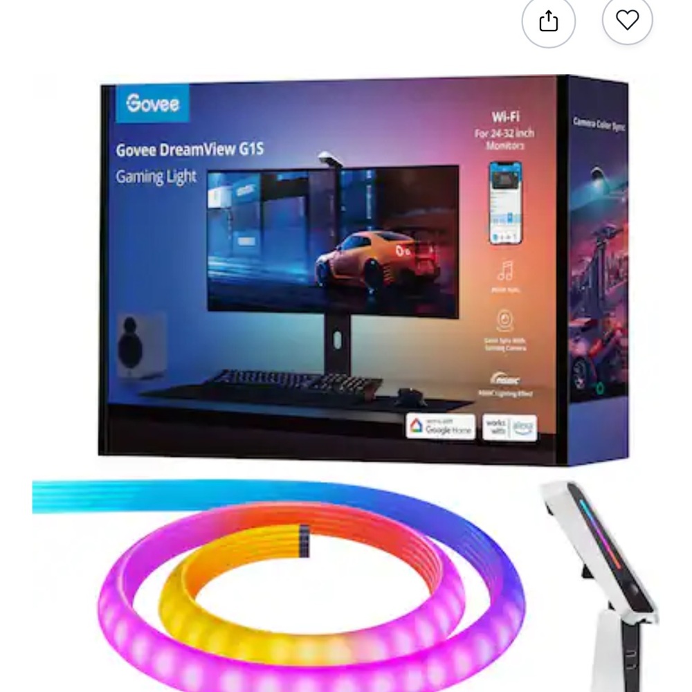 Govee DreamView G1S Gaming Light Strip - RGB LED Accent Light (Multicolor)